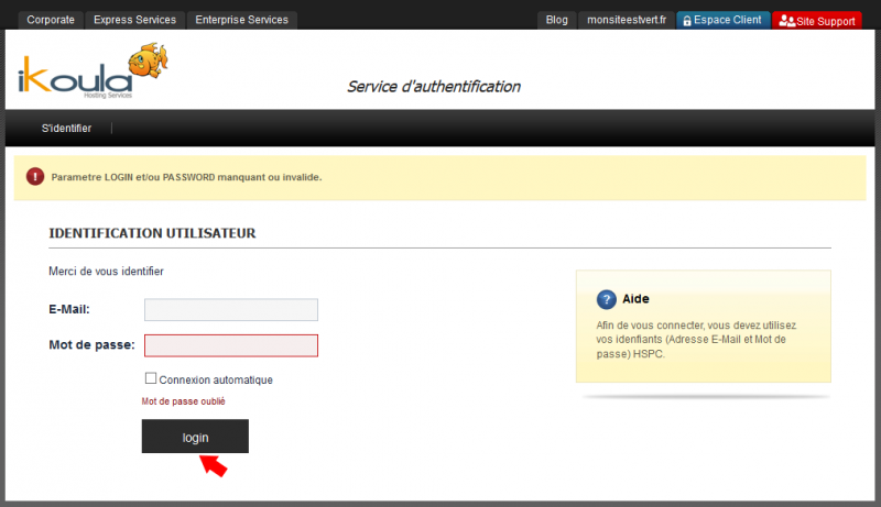 Ficheiro:Ouvrirticket 02 identification.png